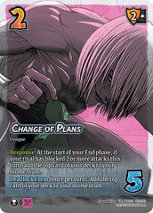 Change of Plans - Foil